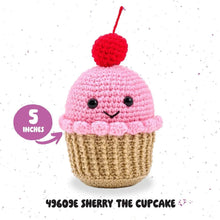 Load image into Gallery viewer, Amigurumi Crochet Kit - Sherry the Cupcake
