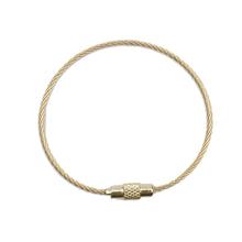 Load image into Gallery viewer, Beadable Charm Tumbler Cable - Gold (5 Cables)