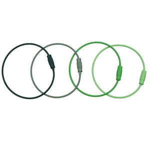 Beadable Charm Tumbler Cable - Grass Green (5 Cables)