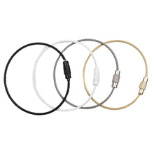 Load image into Gallery viewer, Beadable Charm Tumbler Cable - Silver (5 Cables)