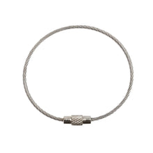 Load image into Gallery viewer, Beadable Charm Tumbler Cable - Silver (5 Cables)