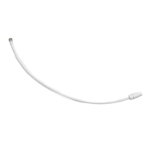 Beadable Charm Tumbler Cable - White (5 Cables)