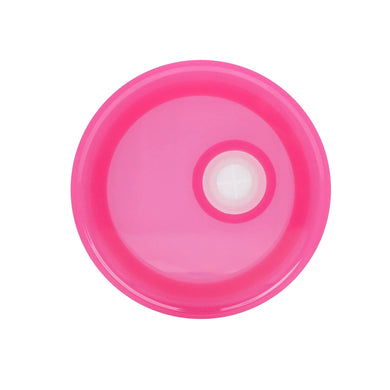 Can Acrylic Lid Opaque - Bright Pink