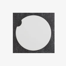 Load image into Gallery viewer, Car Coaster Ceramic - White Glossy (12 Coasters)