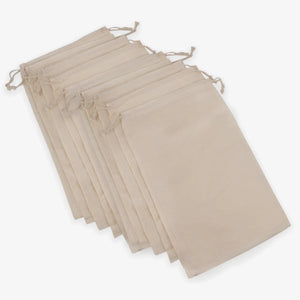 Cotton Muslin Bags - Natural