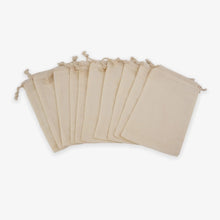 Load image into Gallery viewer, Cotton Muslin Bags - Natural