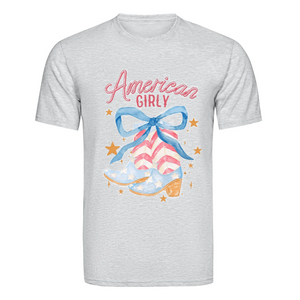 DTF Heat Transfer - American Girly