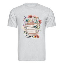 Load image into Gallery viewer, DTF Heat Transfer - Books &amp; Flowers