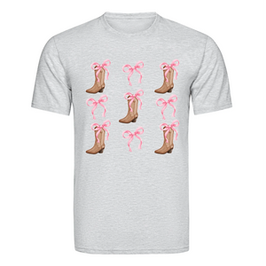 DTF Heat Transfer - Bows & Boots
