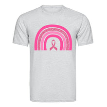 Load image into Gallery viewer, DTF Heat Transfer - Breast Cancer Rainbow