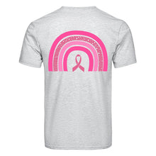 Load image into Gallery viewer, DTF Heat Transfer - Breast Cancer Rainbow