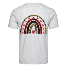 Load image into Gallery viewer, DTF Heat Transfer - Cheeta Rainbow &amp; Hearts