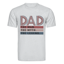 Load image into Gallery viewer, DTF Heat Transfer - Dad Man Legend
