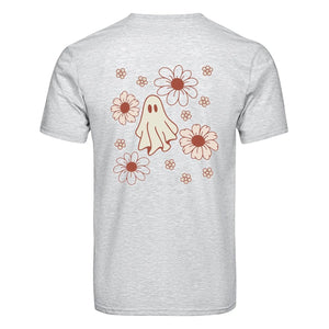 DTF Heat Transfer - Daisies & Ghost