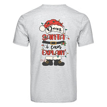 Load image into Gallery viewer, DTF Heat Transfer - Dear Santa I Can Explain