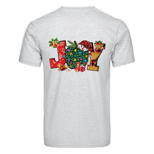 DTF Heat Transfer - Joy Teacher Snowman