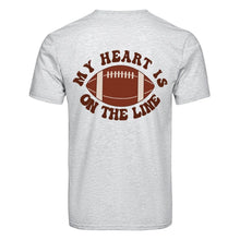 Load image into Gallery viewer, DTF Heat Transfer - My Heart Football