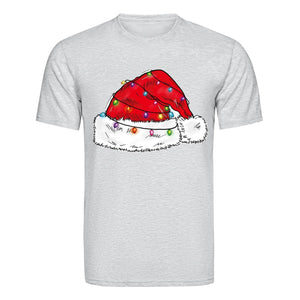 DTF Heat Transfer - Santa Hat & Lights