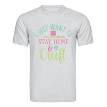 Load image into Gallery viewer, DTF Heat Transfer - Stay Home &amp; Craft