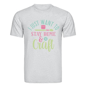 DTF Heat Transfer - Stay Home & Craft