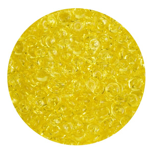 Fish Bowl Beads - Bright Yellow