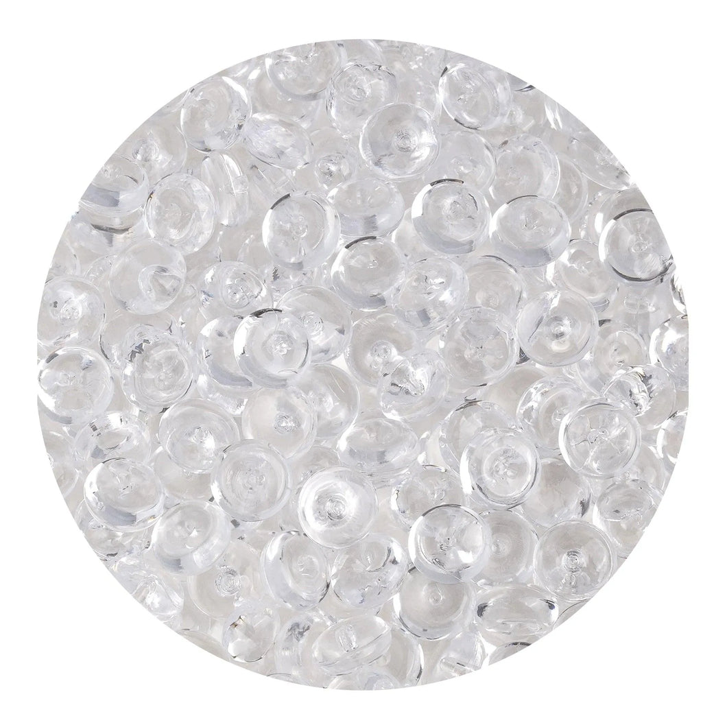 Fish Bowl Beads - Clear