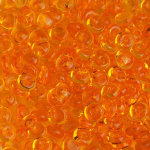 Fish Bowl Beads - Orange