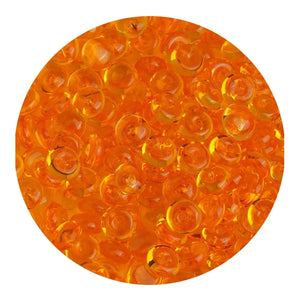 Fish Bowl Beads - Orange