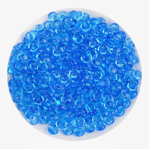 Fish Bowl Beads - Royal Blue