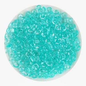 Fish Bowl Beads - Teal
