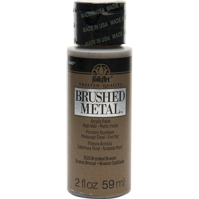 FolkArt Brushed Metallics Acrylic Paint - Bronze