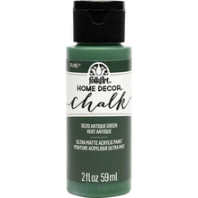 Load image into Gallery viewer, FolkArt Chalk Acrylic Paint - Antique Green
