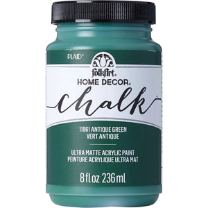 FolkArt Chalk Acrylic Paint - Antique Green