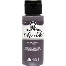 Load image into Gallery viewer, FolkArt Chalk Acrylic Paint - Black Currant