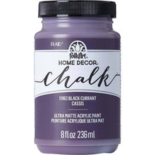 Load image into Gallery viewer, FolkArt Chalk Acrylic Paint - Black Currant
