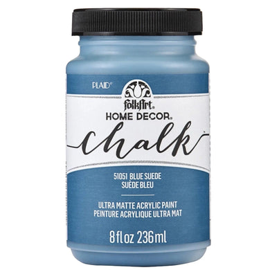 FolkArt Chalk Acrylic Paint - Blue Suede