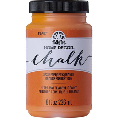 FolkArt Chalk Acrylic Paint - Energetic Orange