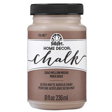 FolkArt Chalk Acrylic Paint - Mellow Mocha