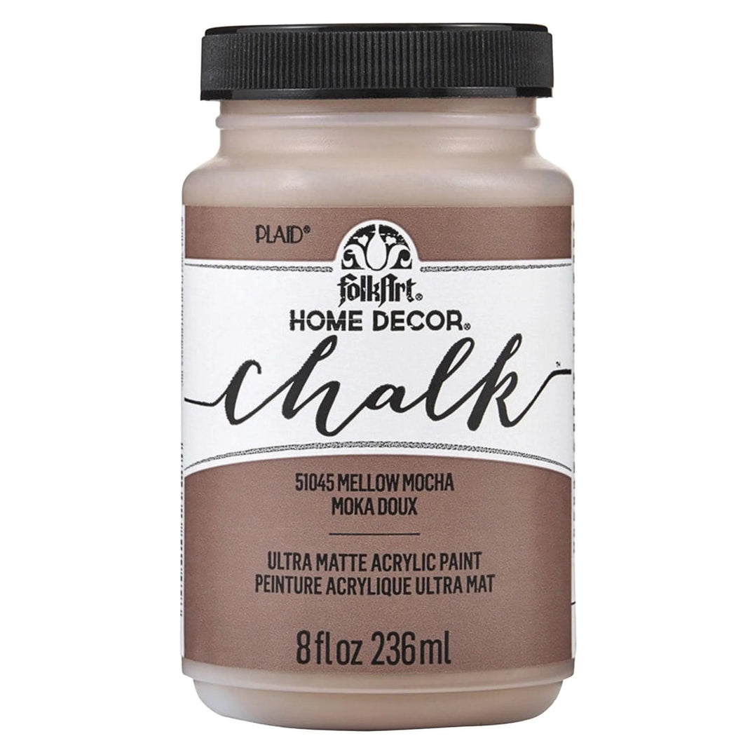 FolkArt Chalk Acrylic Paint - Mellow Mocha