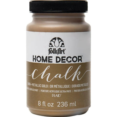 FolkArt Chalk Acrylic Paint - Metallic Gold