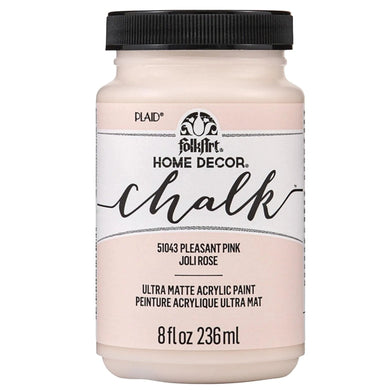 FolkArt Chalk Acrylic Paint - Pleasant Pink