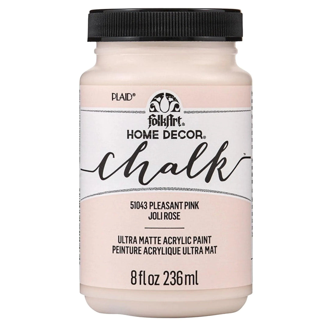 FolkArt Chalk Acrylic Paint - Pleasant Pink