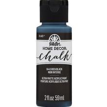 Load image into Gallery viewer, FolkArt Chalk Acrylic Paint - Rich Black