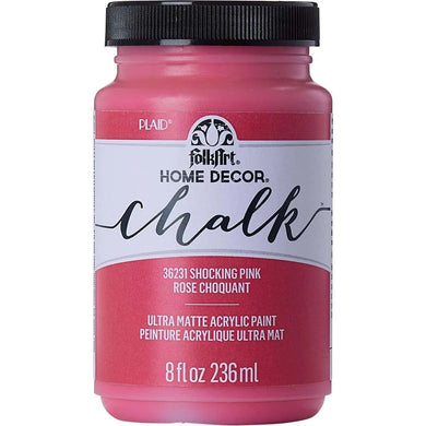 FolkArt Chalk Acrylic Paint - Shocking Pink