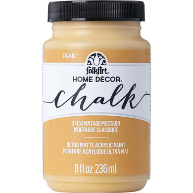 FolkArt Chalk Acrylic Paint - Vintage Mustard