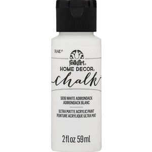 FolkArt Chalk Acrylic Paint - White Adirondack