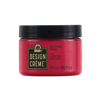 FolkArt Creme Acrylic Paint - Cherry Wine