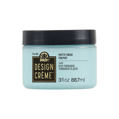 FolkArt Creme Acrylic Paint - Iced Turquoise
