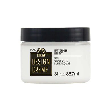FolkArt Creme Acrylic Paint - Wicked White