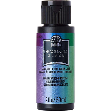 FolkArt Dragonfly Glaze - Violet Blue Green Shift